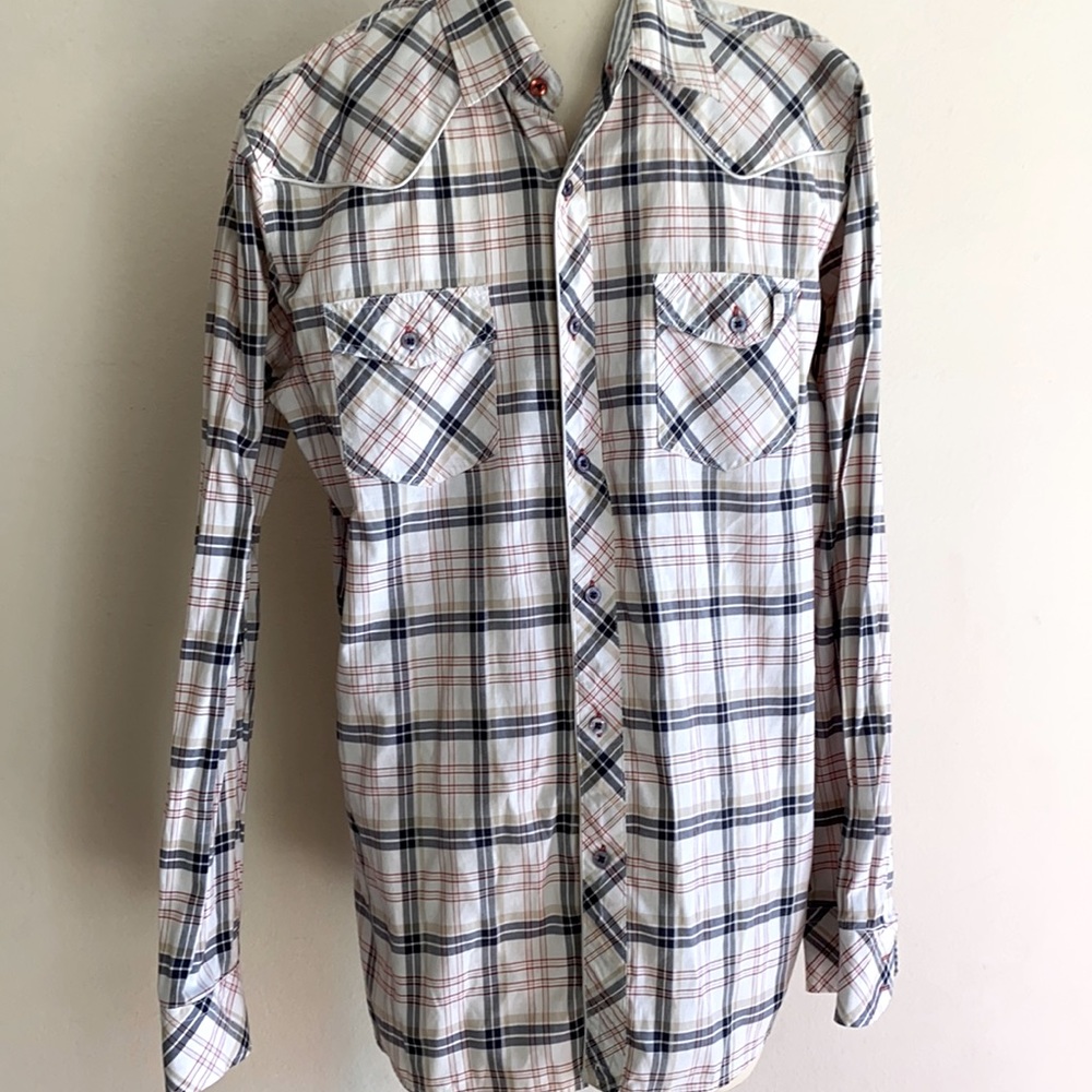 Men’s plaid shirt XL